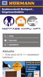 Mobile Screenshot of garazskapu-budapest.info
